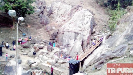 2 days long makar sankranti mela ended at Unakoti: Historical spot loses glory due to the negligence of Government and Archeological survey of India 2 days long makar sankranti mela ended at Unakoti: Historical spot loses glory due to the negligence of Government and Archeological survey of India